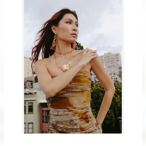 BMWT!Silk Zara Printed Dress - Picture 4 of 10